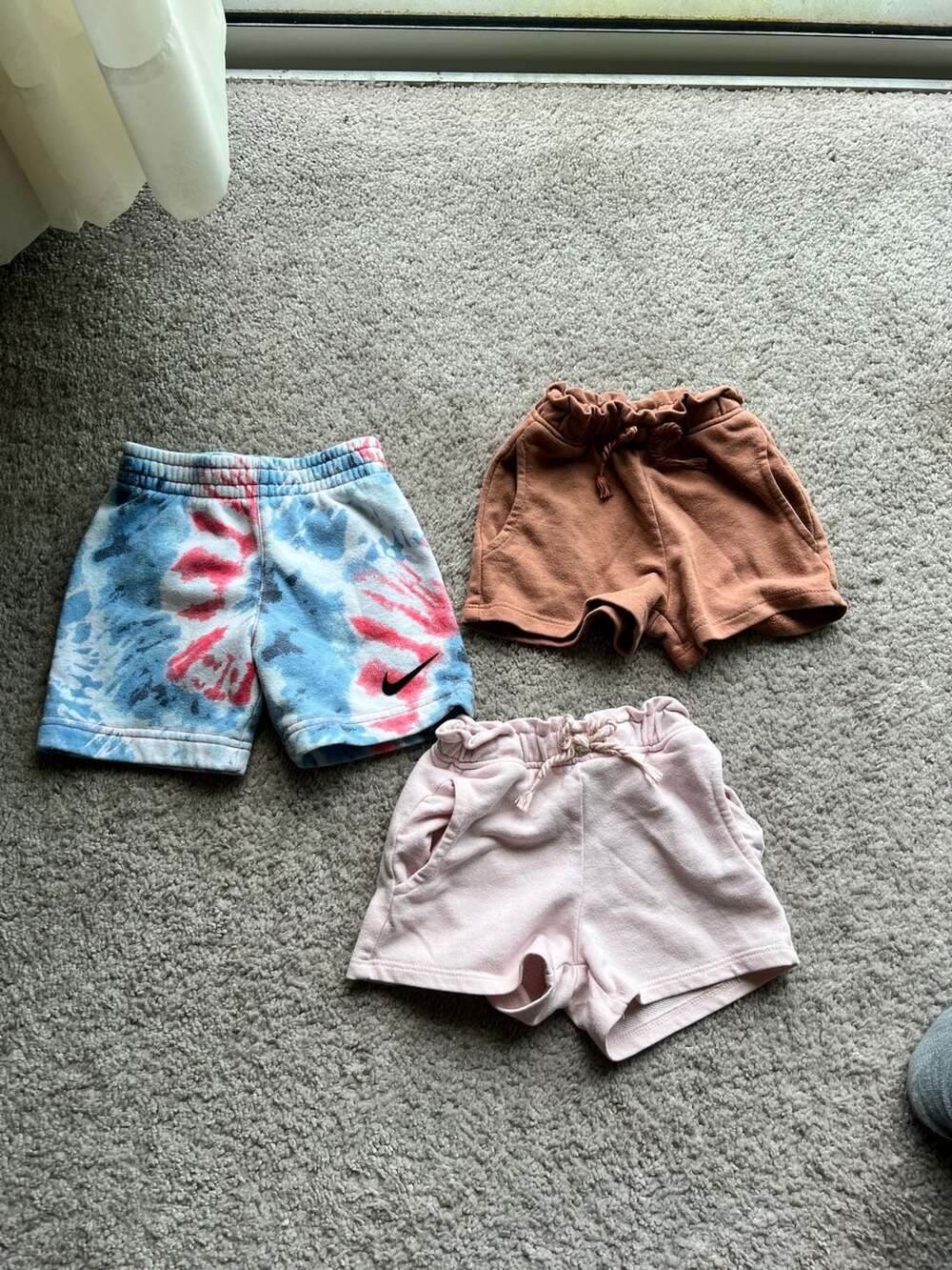 (#29) Toddler Girl Shorts Lot of 3 , Nike and Garanimals Size 2T